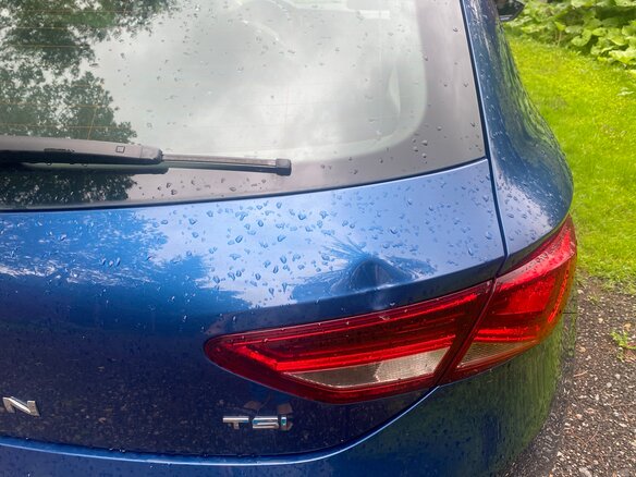 2014 SEAT Leon III, синий - вид 5