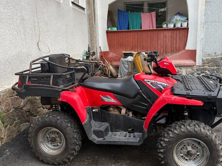 2007 Polaris Sportsman 500, красный, 300000 рублей, вид 3
