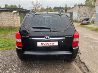 2008 Hyundai Tucson I, чёрный, 750000 рублей, вид 5