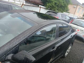 2015 Hyundai Elantra V (MD) Рестайлинг, чёрный, 600000 рублей, вид 4