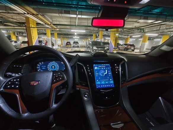2018 Cadillac Escalade IV, чёрный, 6100000 рублей - вид 15
