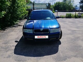2007 Skoda Octavia I (A4) Рестайлинг, синий, 430000 рублей, вид 2