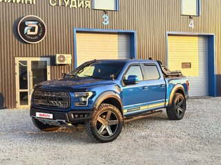 2017 Ford F-150 Raptor XIII, синий, 6800000 рублей, вид 5