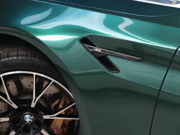 2022 BMW M5 Competition VI (F90) Рестайлинг, зелёный, 9000000 рублей - вид 8