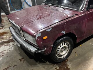 2007 Lada (ВАЗ) 2107, пурпурный, 95000 рублей, вид 2
