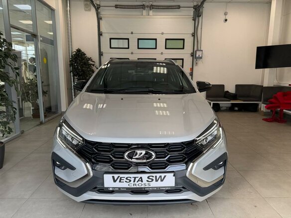 2026 Lada (ВАЗ) Vesta SW Cross I Рестайлинг (NG), серебристый, 2266000 рублей - вид 2
