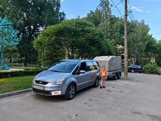 2007 Ford Galaxy II, серебристый, 600000 рублей, вид 4