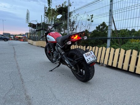 2016 Ducati Scrambler 800, красный, 590000 рублей, вид 3