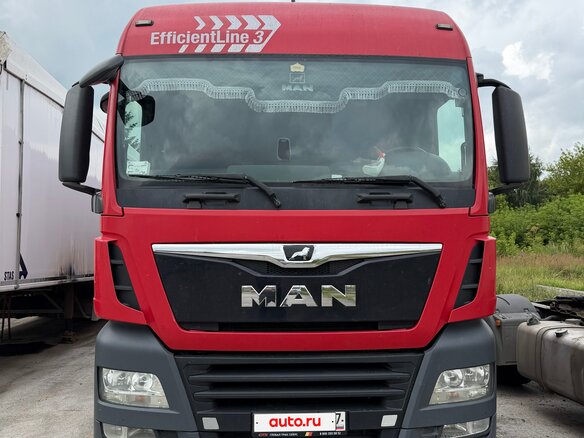 2020 MAN TGX, красный - вид 1