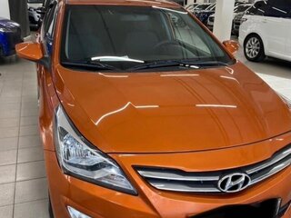 2015 Hyundai Solaris I Рестайлинг, оранжевый, 1150000 рублей, вид 1