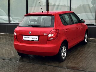 2010 Skoda Fabia II Рестайлинг, красный, 549000 рублей, вид 5
