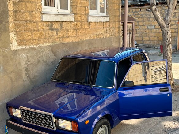 2007 Lada (ВАЗ) 2107, синий, 250000 рублей - вид 2