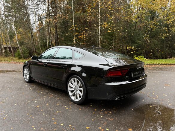 2016 Audi A7 I (4G) Рестайлинг, чёрный, 2800000 рублей - вид 6