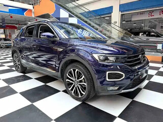 2022 Volkswagen T-Roc I (China Market), синий, 1250000 рублей, вид 3