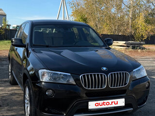 2012 BMW X3 30d xDrive II (F25), чёрный, 2200000 рублей, вид 2