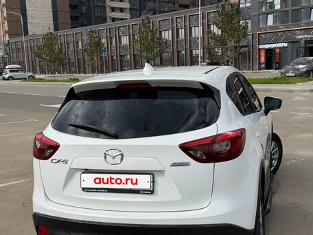 2015 Mazda CX-5 I Рестайлинг, белый, 1635000 рублей, вид 5