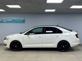 2018 Skoda Rapid I Рестайлинг, белый, 1250000 рублей, вид 4