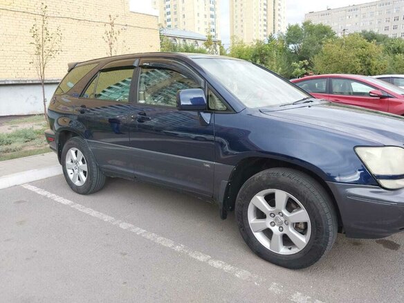 2002 Lexus RX 300 I, синий, 720000 рублей - вид 3