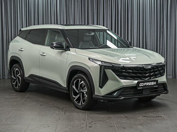 2023 Geely Boyue Cool, зелёный