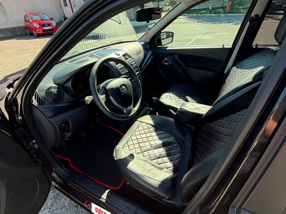 2023 Lada (ВАЗ) Granta I Рестайлинг, чёрный, 775000 рублей - вид 9