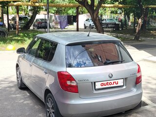 2014 Skoda Fabia II Рестайлинг, серебристый, 850000 рублей, вид 5