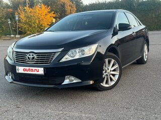 2014 Toyota Camry VII (XV50), чёрный, 1600000 рублей, вид 2