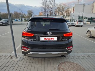2019 Hyundai Santa Fe IV, чёрный, 2690000 рублей, вид 4
