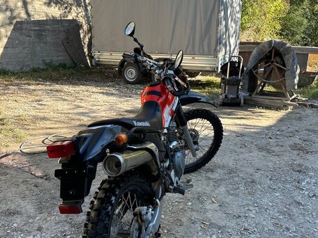 2007 Kawasaki KL 250, чёрный, 230000 рублей, вид 2