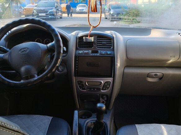 2007 Hyundai Santa Fe Classic Classic, красный, 650000 рублей - вид 2