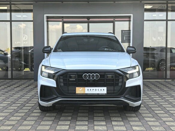 2018 Audi Q8 55 TFSI I (4M), белый - вид 1