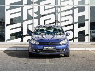 2012 Volkswagen Golf VI, синий, 945000 рублей, вид 3