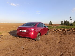 2017 Lada (ВАЗ) Vesta I, красный, 780000 рублей, вид 4