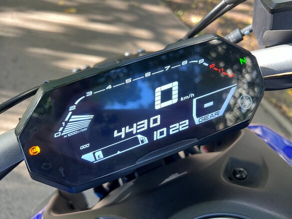2021 Yamaha MT-07 (FZ-07), синий - вид 17