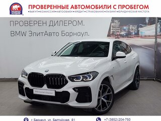 2021 BMW X6 30d III (G06), белый, 7400000 рублей, вид 1