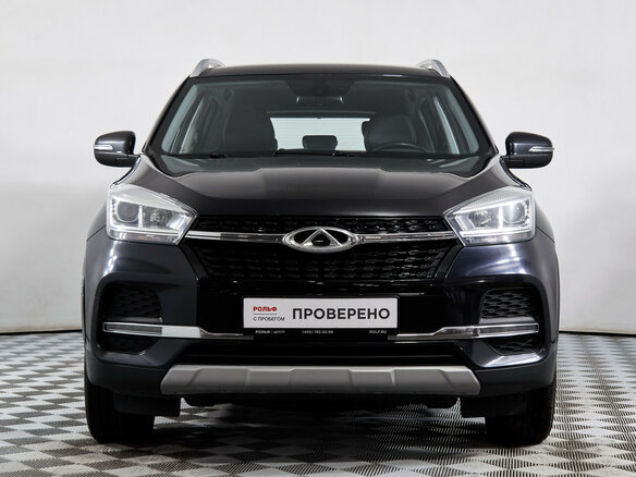 2021 Chery Tiggo 4 I Рестайлинг, чёрный - вид 1