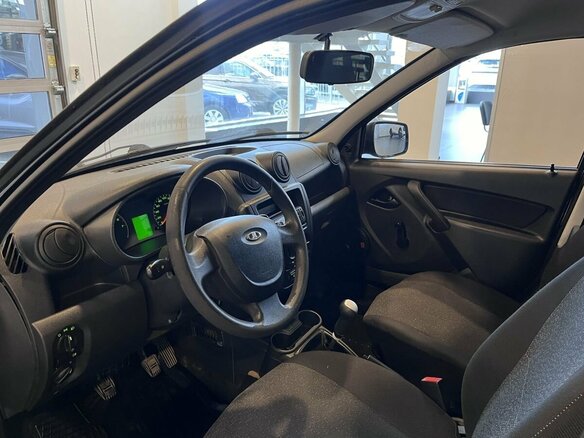 2012 Lada (ВАЗ) Granta I, чёрный, 170000 рублей - вид 21