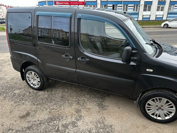 2010 Fiat Doblo I Рестайлинг, чёрный - вид 9