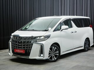 2019 Toyota Alphard III Рестайлинг, белый, 4445000 рублей, вид 1