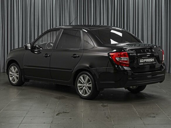 2022 Lada (ВАЗ) Granta I Рестайлинг, чёрный, 798000 рублей - вид 1