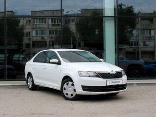 2015 Skoda Rapid I, белый, 640000 рублей, вид 3