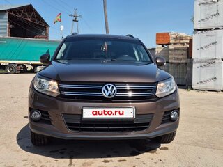 2014 Volkswagen Tiguan I Рестайлинг, коричневый, 1400000 рублей, вид 1