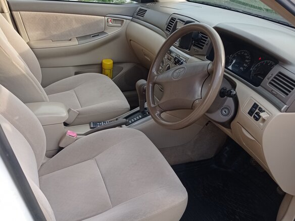 2005 Toyota Corolla Fielder IX (E120, E130) Рестайлинг, белый, 590000 рублей - вид 9