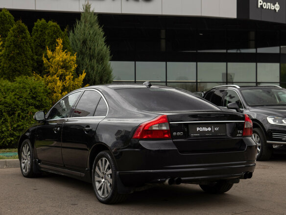 2010 Volvo S80 II Рестайлинг, чёрный - вид 4