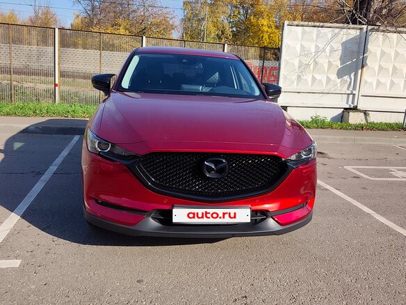 2021 Mazda CX-5 II Рестайлинг, красный, 3530000 рублей