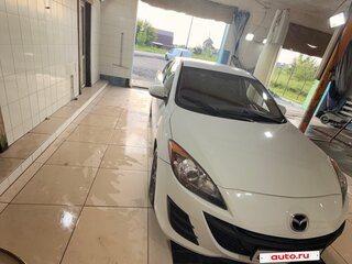 2009 Mazda 3 II (BL), белый, 1000000 рублей, вид 4