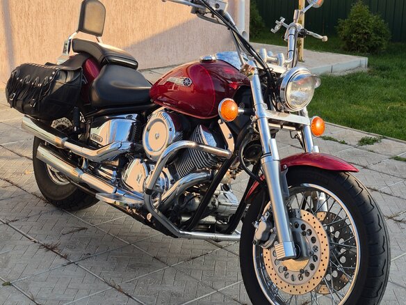 2000 Yamaha XVS1100, красный, 519000 рублей - вид 6