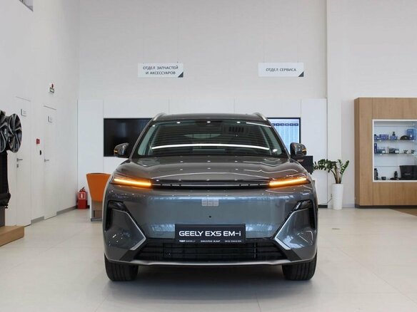 2026 Geely EX5 Гибрид EM-R, серый - вид 5