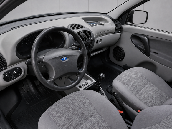 2012 Lada (ВАЗ) Kalina I, синий, 250000 рублей - вид 9