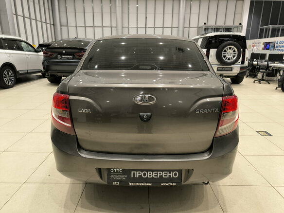 2015 Lada (ВАЗ) Granta I, коричневый, 350000 рублей - вид 5