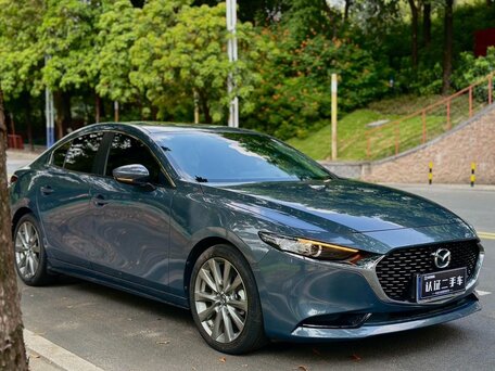 2023 Mazda 3 Axela IV (BP), синий, 1440000 рублей, вид 3